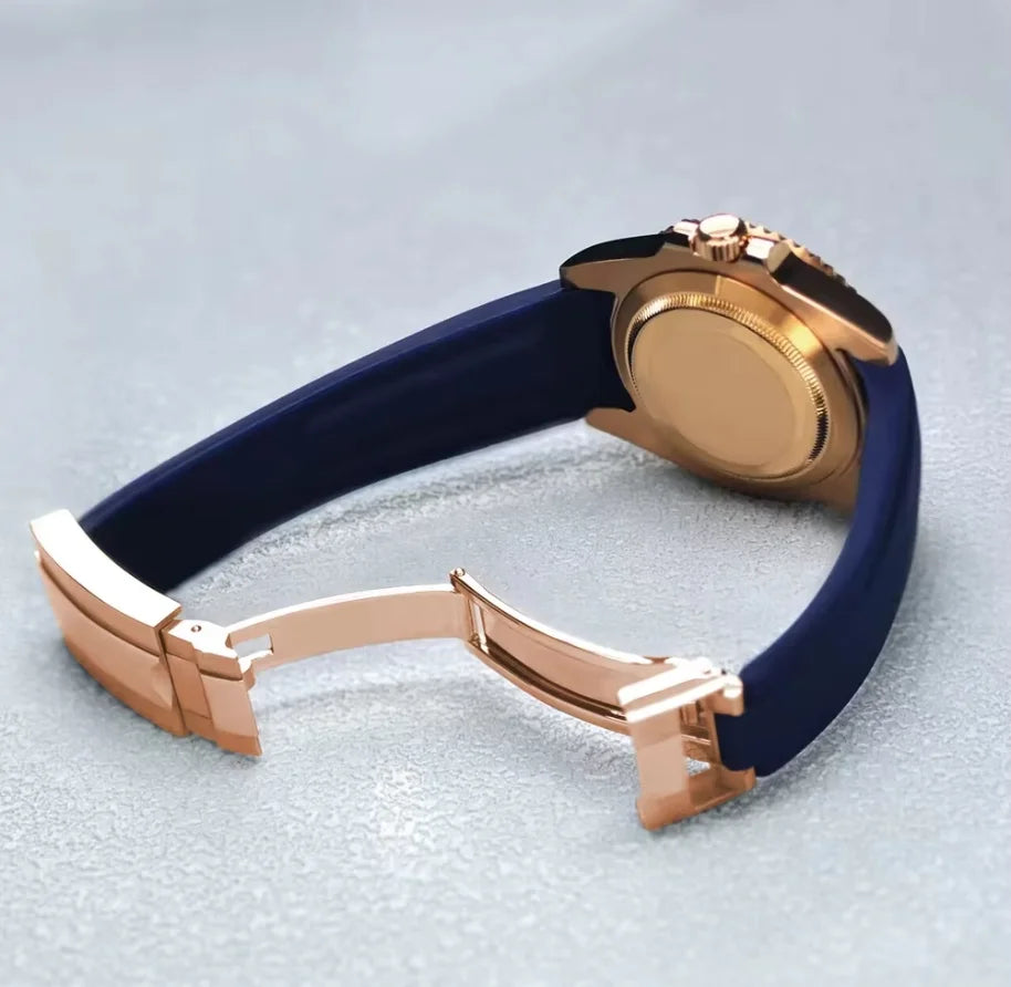 Corgeut 40mm Corgeut Men's Two Tone Gold Mechanical Automatic Wristwatch NH35 Movement 100M Waterproof Sapphire Glass - Reloj