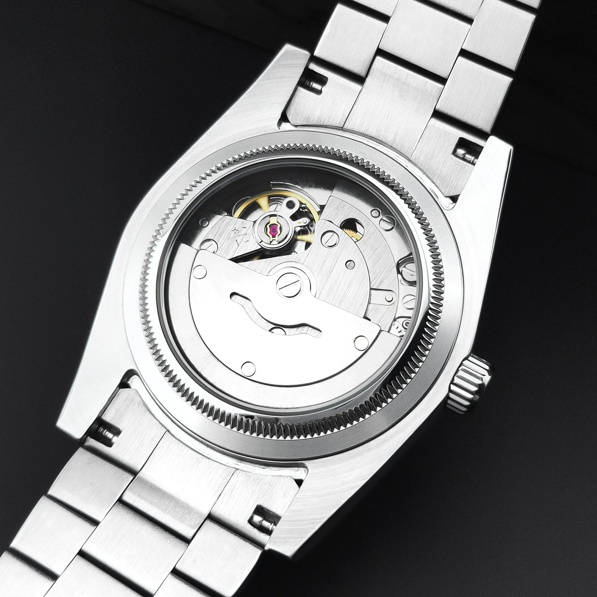 36/39mm Custom New Design  Black Dial Mechanical Wristwatches Luxury NH36 10BARS Sapphire St1644 Movement Watch for Men