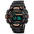 Reloj digital para niños, resistente al agua, reloj electrónico multifuncional con luz para niños, reloj deportivo de pulsera para niños