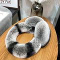 Ear Muffs for Women Winter EarWarmers Soft Warm Cable Furry Real Rex Rabbit Ear Covers for Cold Weather