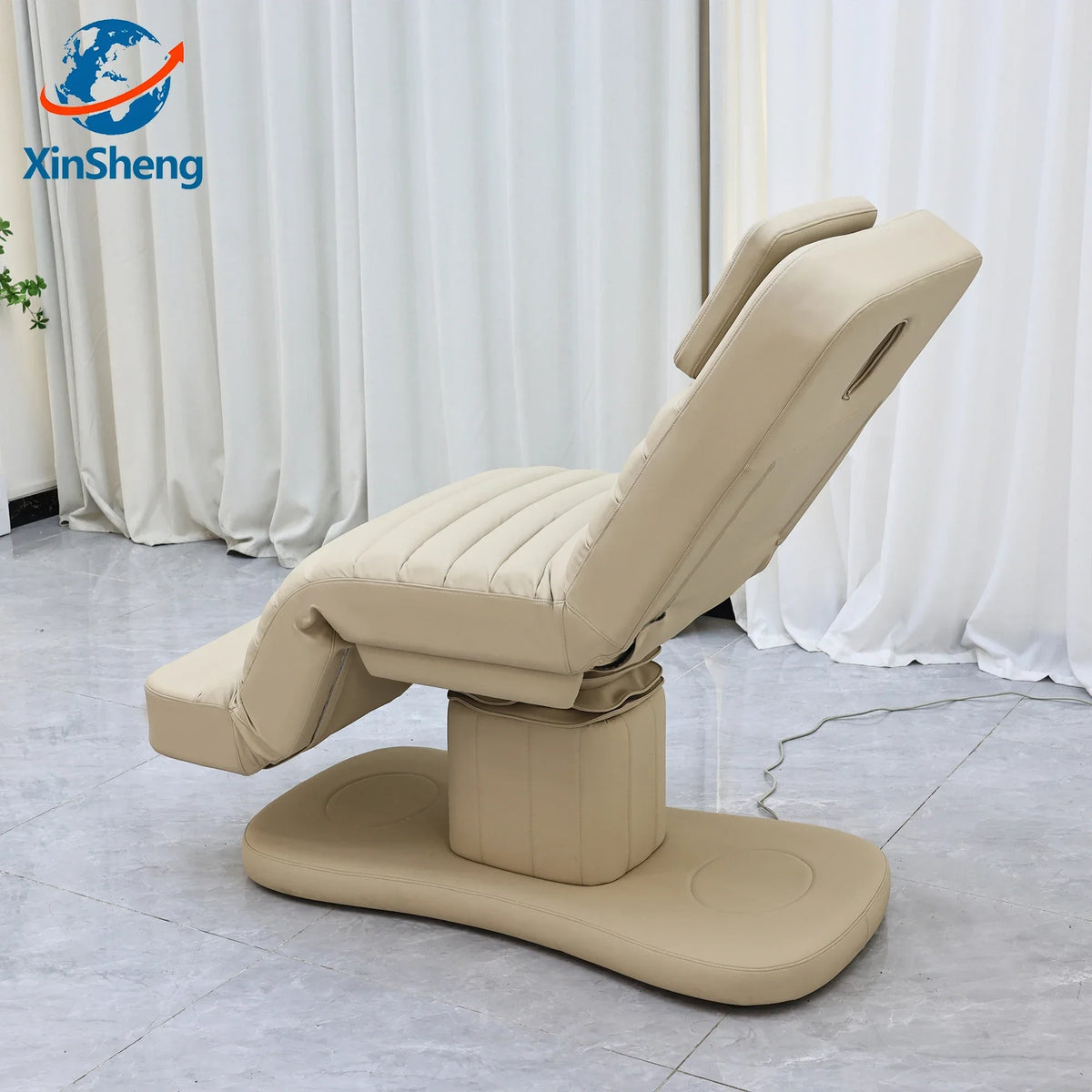 Electric Folding Facial SPA Bed with Adjustable Hydrotherapy Massage Table