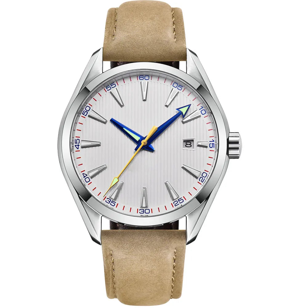 Luxury NH35 Movt Custom Logo 41mm Man Sport Automatic Relogio Masculino Mechanical Wristwatch Sapphire Steel Band Men's Watch