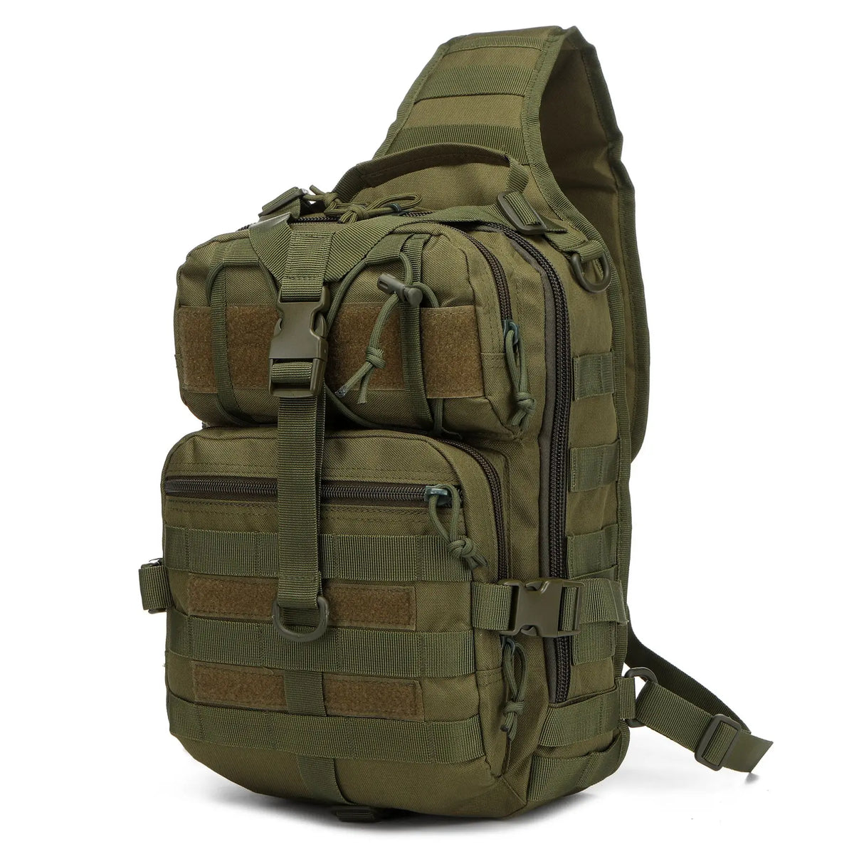 Mochila táctica de asalto con correa, impermeable, tipo EDC para senderismo, camping, caza, trekking y viajes al aire libre
