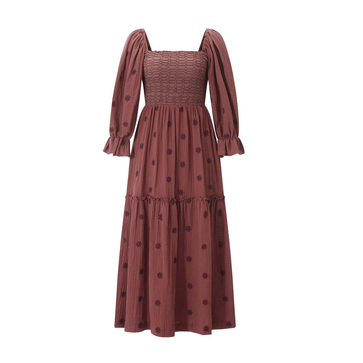 Combhasaki Women's Summer Casual Long Dress 3D