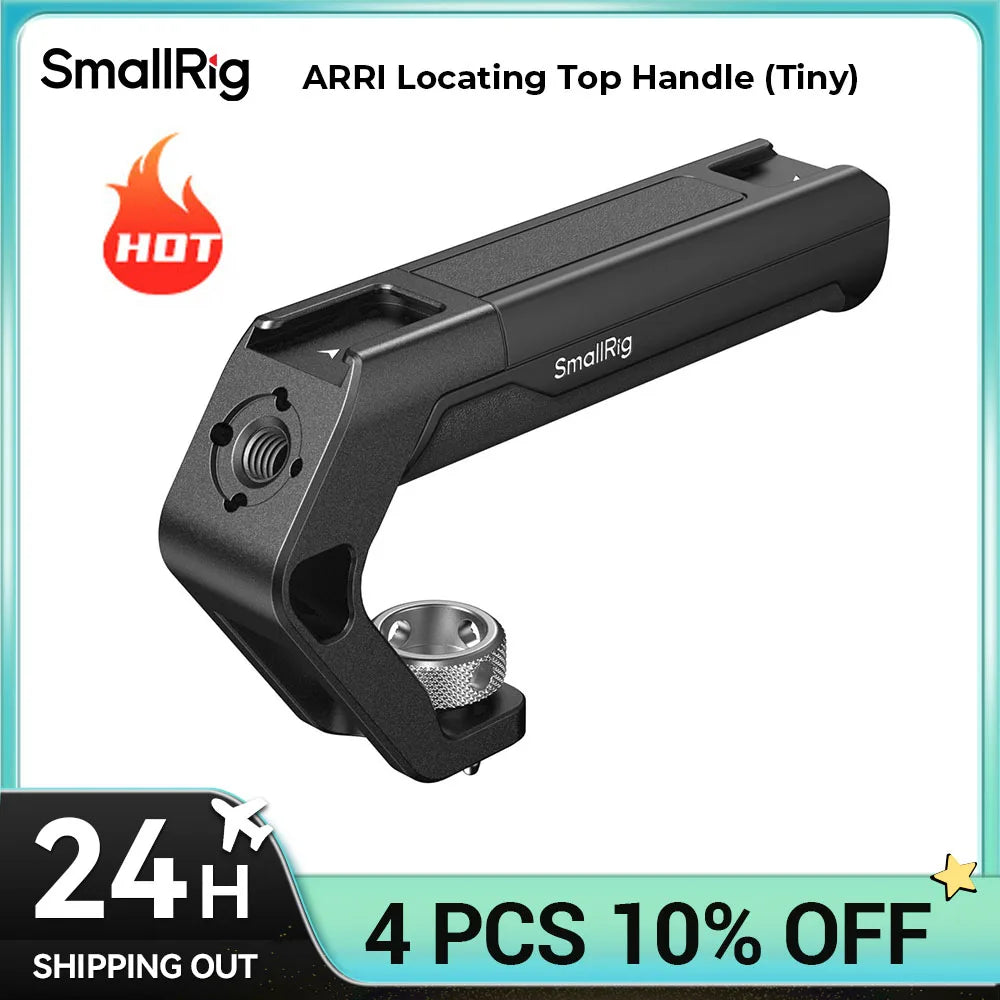 Asa superior con pines de localización ARRI para jaulas de cámara SmallRig, ligera 113g