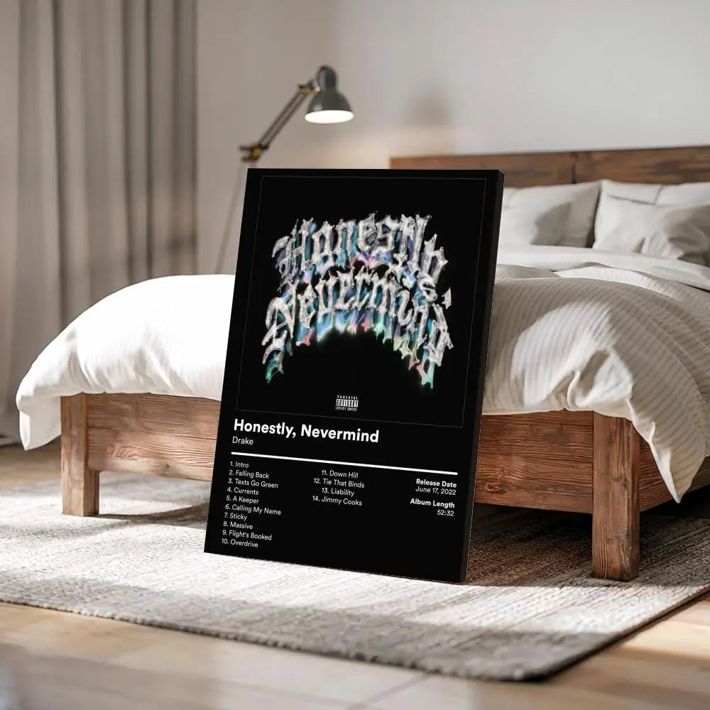 D-Drake Album Cover Rapper Canvas Print Poster