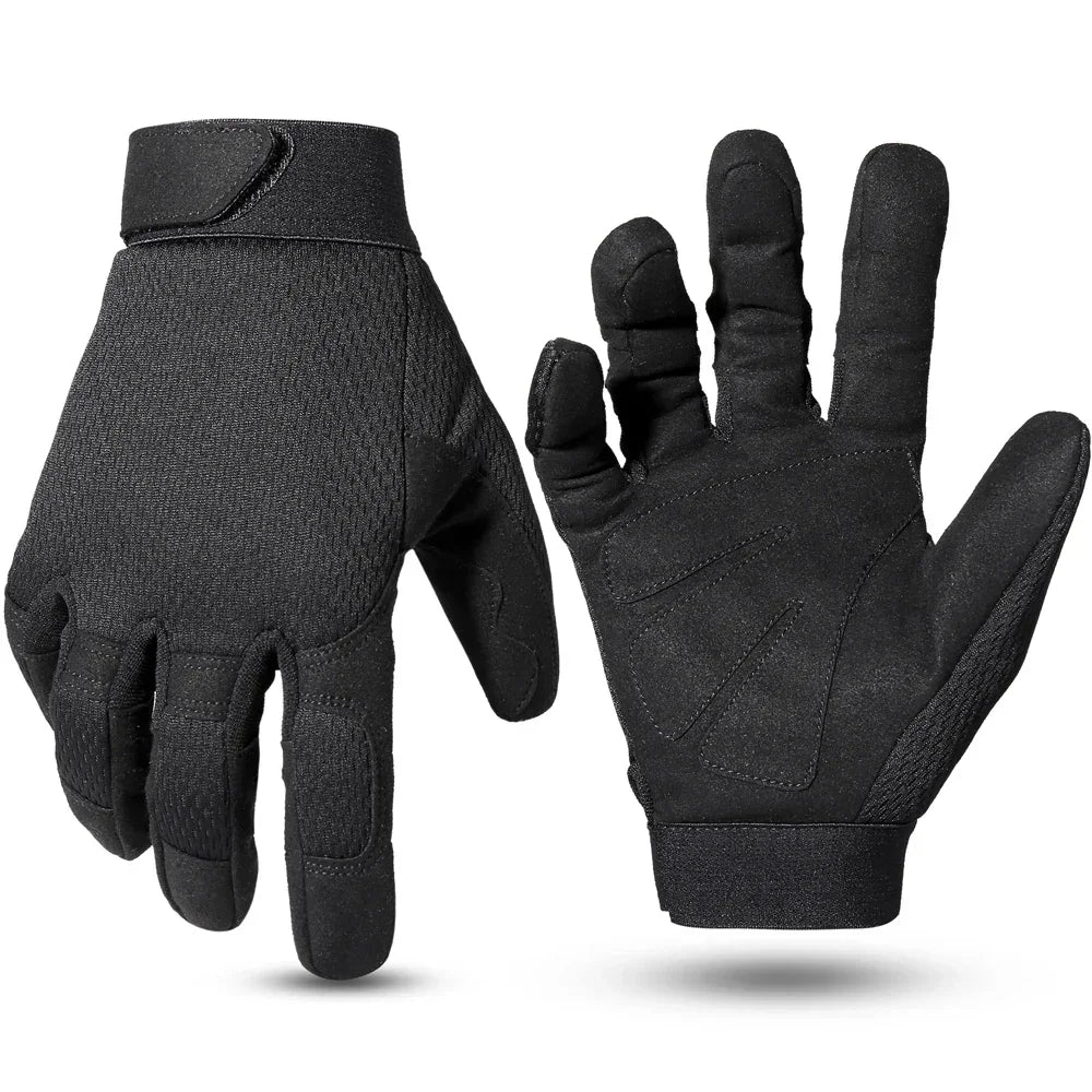 Tactical Full Finger Gloves Touch Screen Breathable Paintball Airsoft Shooting Hiking Combat Sport Hunting Bicycle Work Gear Men