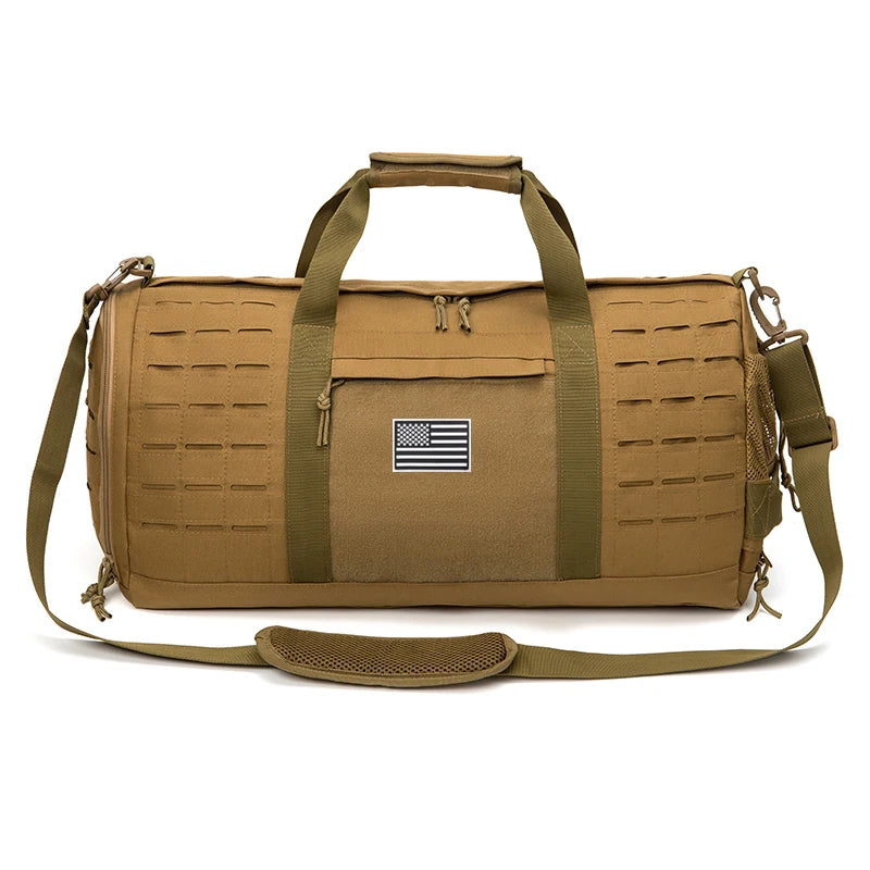 40L Sport Gym Bag Tactical Travel Duffel Bag for Men Survival Fitness Duffel Bag Training Bag Basketball Weekender Bag