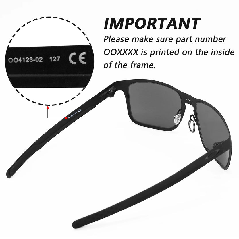 SNARK 20+ färgval polariserade utbyteslinser för - Oakley Holbrook solglasögon (endast linser)