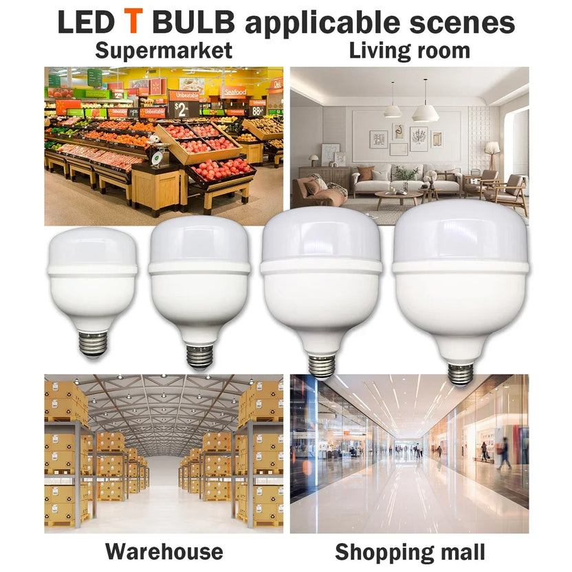 1-5 st 50W 10W 5000lm superljusstark LED-lampa AC 110V 220V E27 LED-lampa LED-ljus belysning för hem och vardagsrum