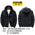 Thicker Winter Jacket Men Warmer Hooded Denim Lambswool Hooded and Padded Denim Jacket Imitation Lamb Wool Fleece Mens Clothes