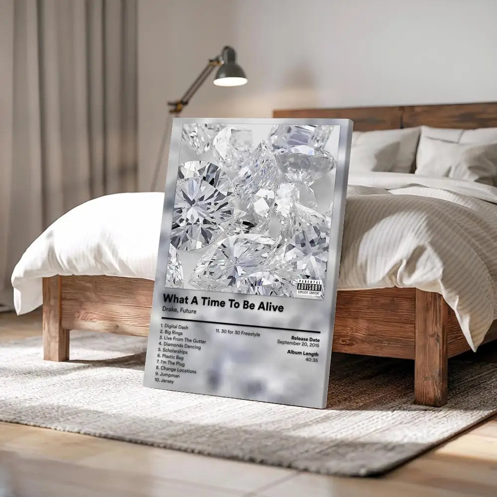 D-Drake Album Cover Rapper Canvas Print Poster