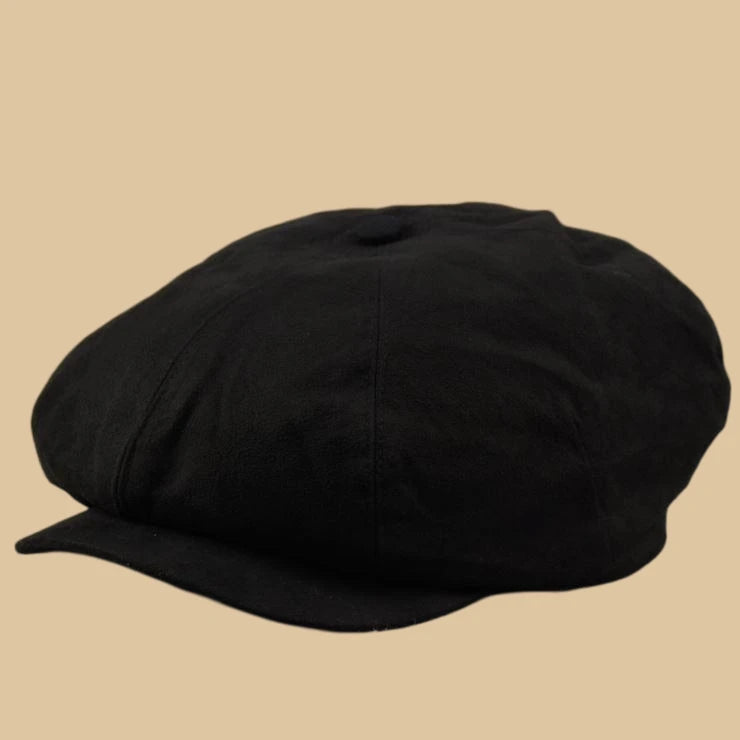 Male Plus Size Ivy Hat Big Head Man Spring Summer and Autumn Newsboy Cap Linen Beret Caps Winter Wool Flat Caps 55-59cm 60-61cm