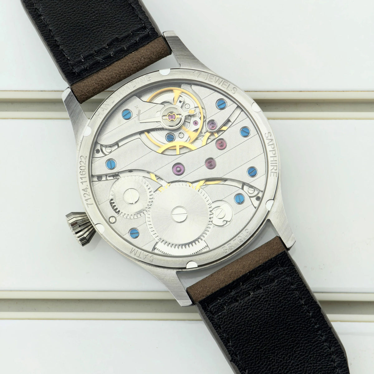 Corgeut Custom DIY Men's 42mm Luxury Fashion Watch Sapphire Glass St3600 Movement 316L Steel Case 50m Water Resistant Reloj Homb