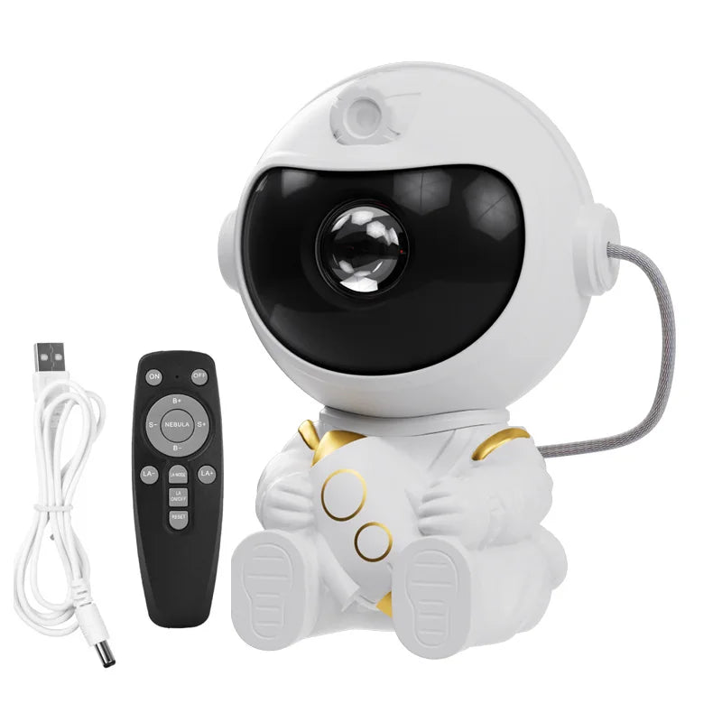 Astronaut LED Star Projector Night Light with Bluetooth Speaker