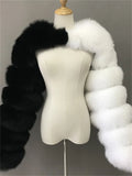 Winter Warm Clothes 2022 Pink Black Faux Fur Coats Women Long Sleeve Crop Top Gray White Faux Fur Jackets for Women Wholesale