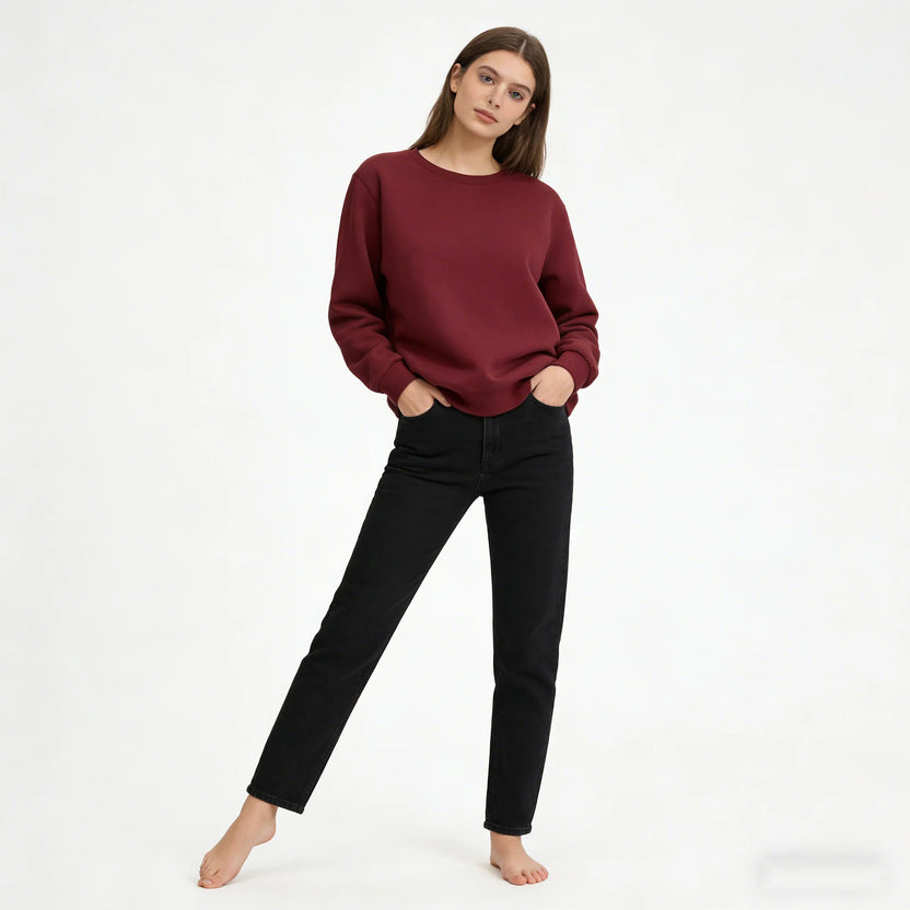 LEGIBLE Autumn Winter Woman's Hoodies Oversize Female Loose Solid Thicken Fleece Warm Women Sweatshirts Lady