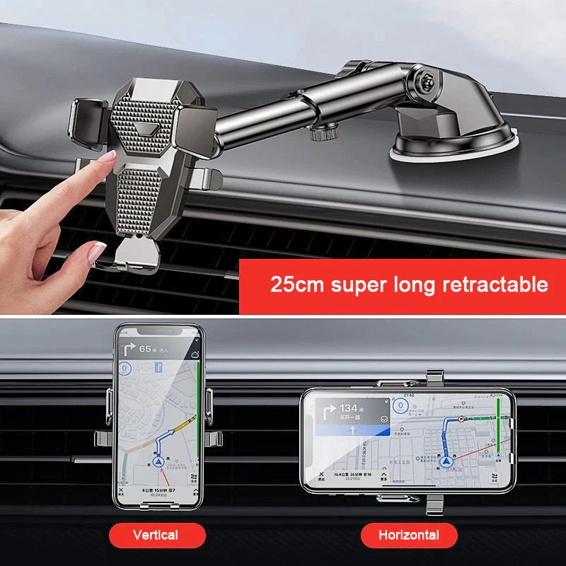 Universal 360° Rotatable Car Phone Holder for 4-7 Inch Smartphones