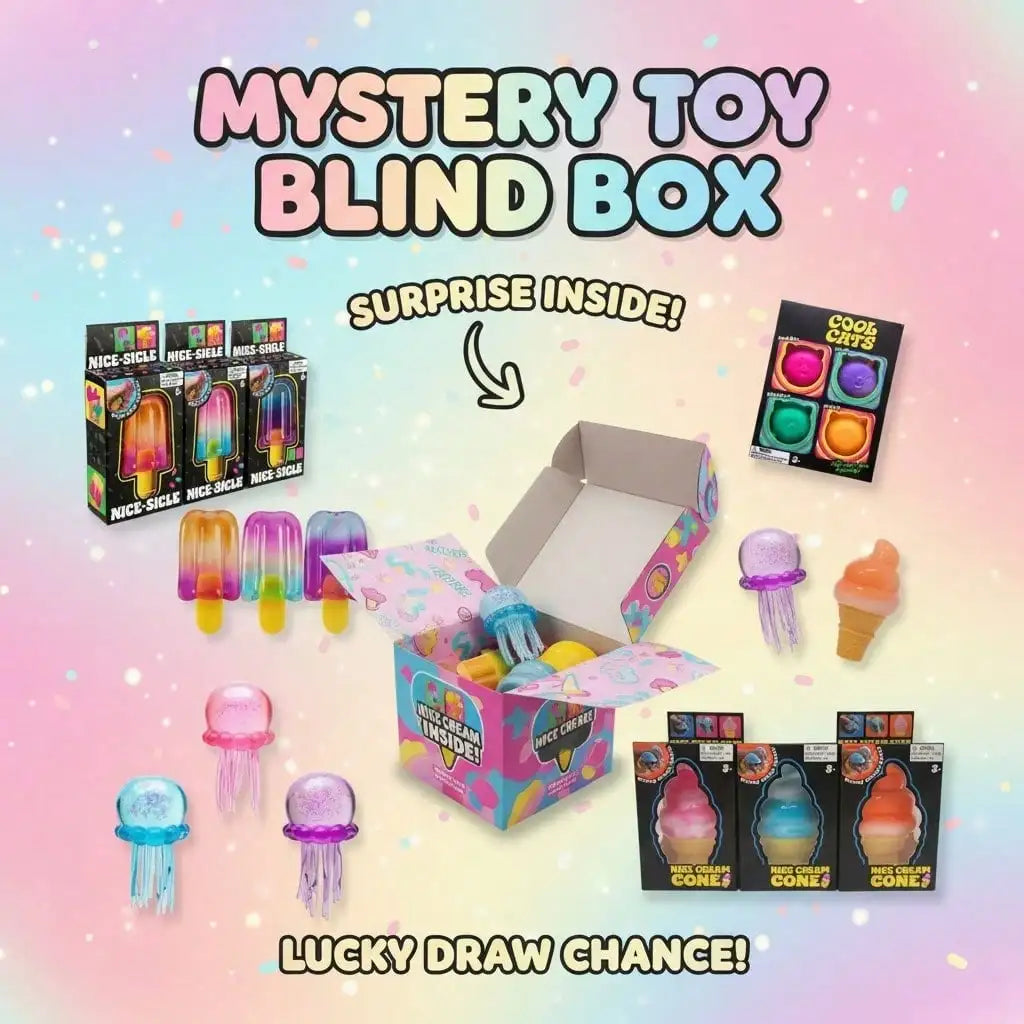 Hot Random1pcs Figures Blind Box Surprise Toy Slow Rising Soft Fidget Toys Featuring Moai Head Panda Rabbit Stress
