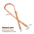 CRAZYSMITH Bag Strap for LV Speedy Shoulder Straps Genuine Leather Long Replacement Adjustable Crossbody Belts Bag Accessories
