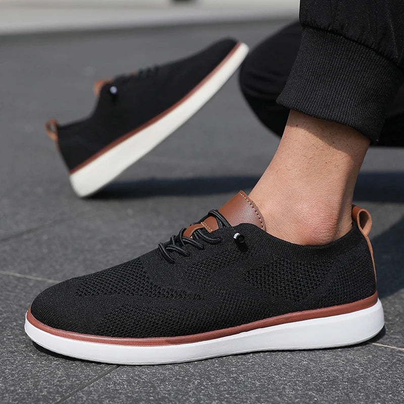 Men's Sliding Shoes Mesh Sports Shoe Loafers