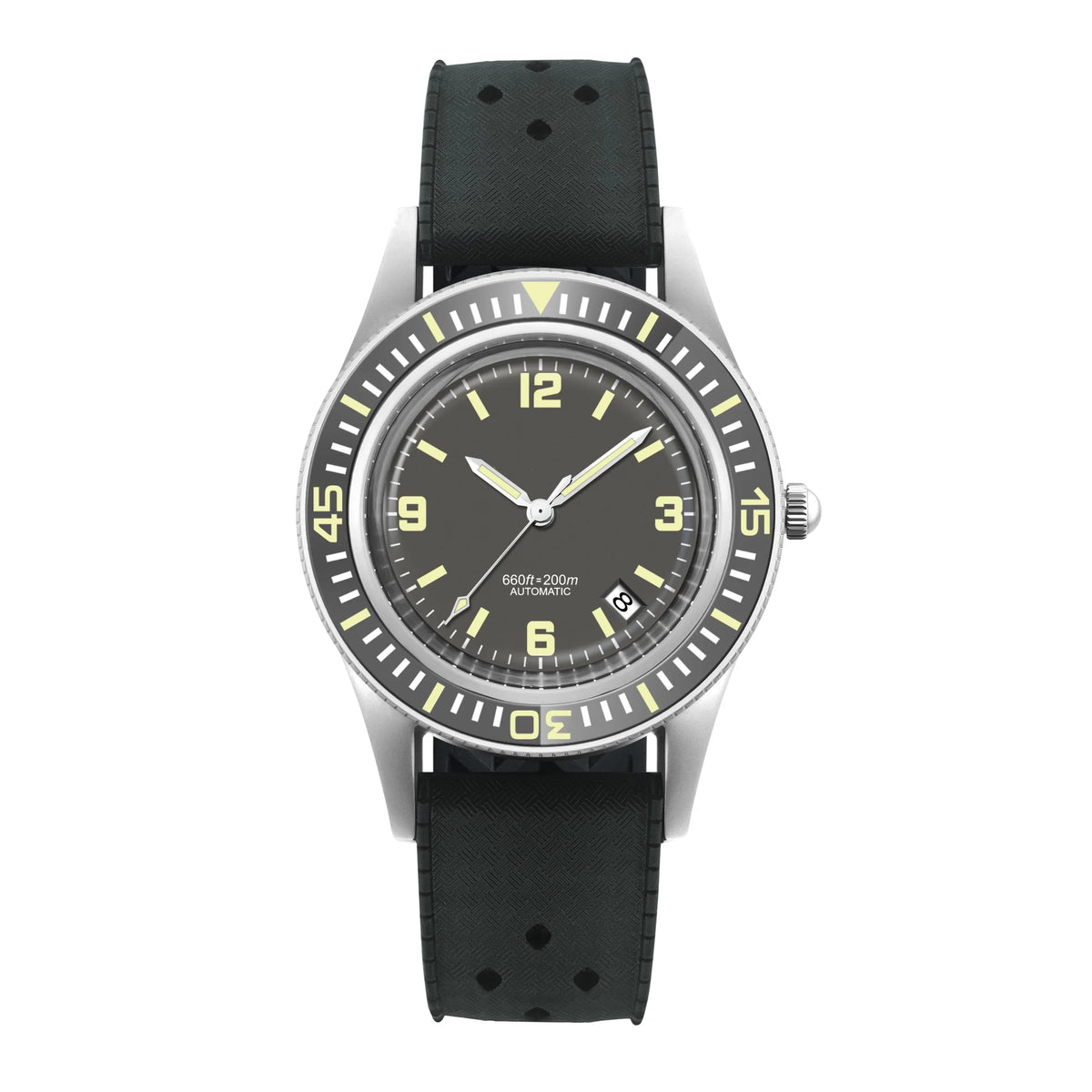 CORGEUT 50-Fathoms Dive Watch WD50F NH35 Automatic Movement 40mm Watch for Man Luminous 200m Waterproof Sapphire Vintage