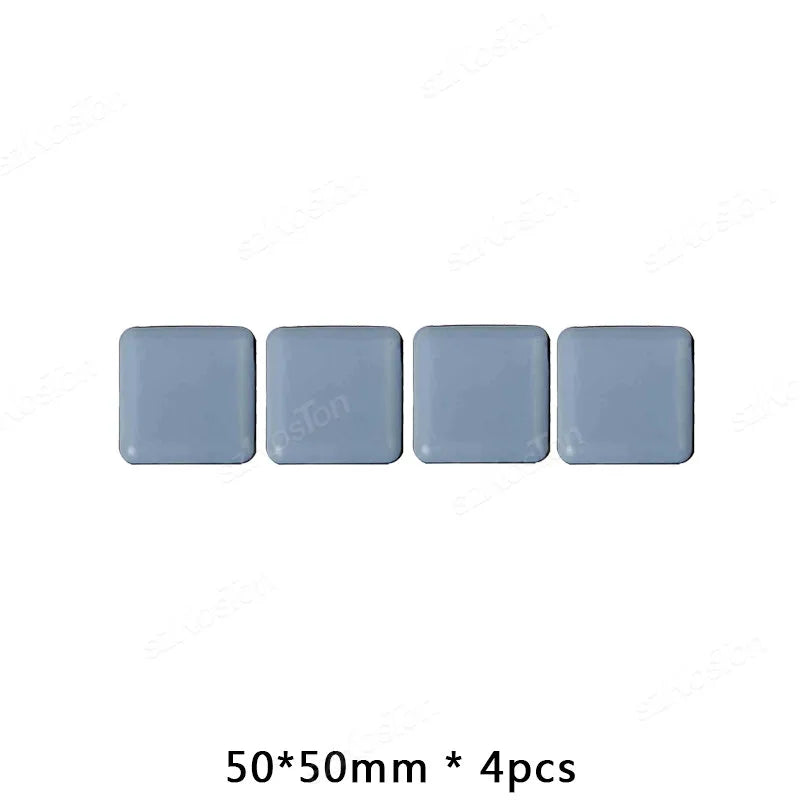 4pcs Plastic Furniture Glider Pads with PTFE for Floor Protection