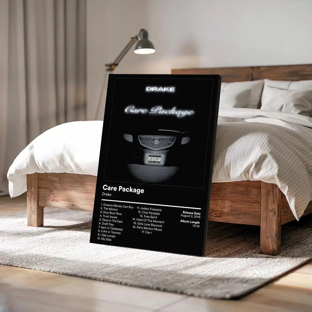 D-Drake Album Cover Rapper Canvas Print Poster