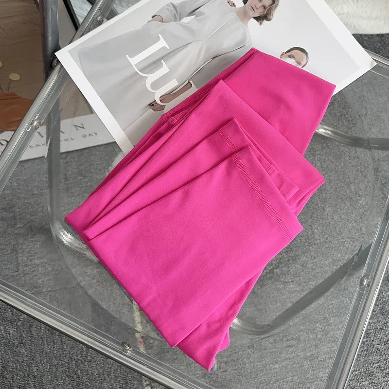 Leggings deportivos sin costuras para mujer, mallas de yoga de cintura alta para fitness, levantamiento de glúteos, ropa deportiva de gimnasio