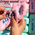 Butter Stick Squishy Stress Ball Fidget Toy Crunchy Squeeze Toy Round Blocks Filled ASMR Anti Stress Release Hand Relax Gift Toy