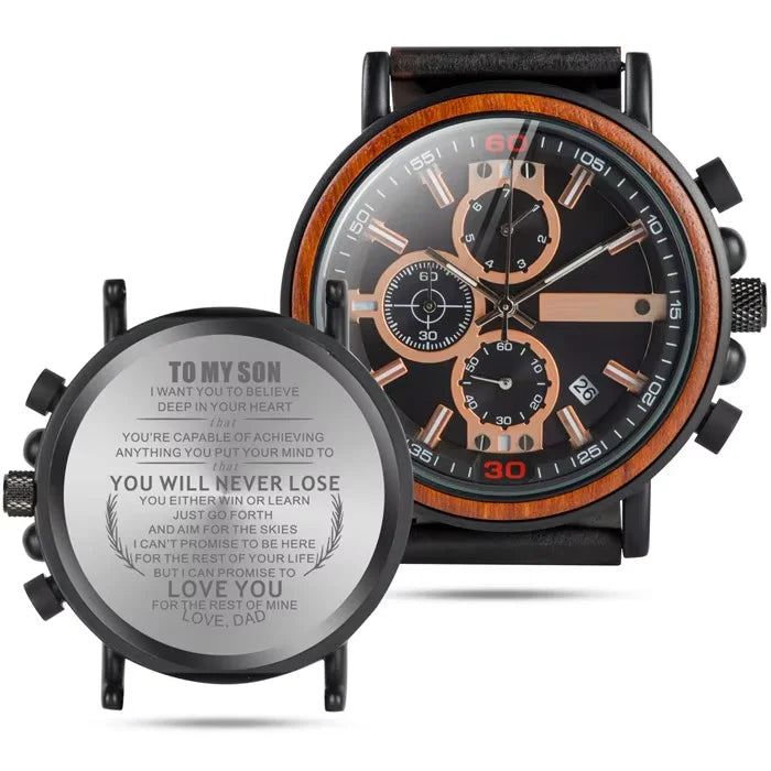 Customized BOBOBIRD Wood Watch Engrave Your Personalized Logo on the Back Cover Relogio Masculino Gift With Wooden Box L-S18-1