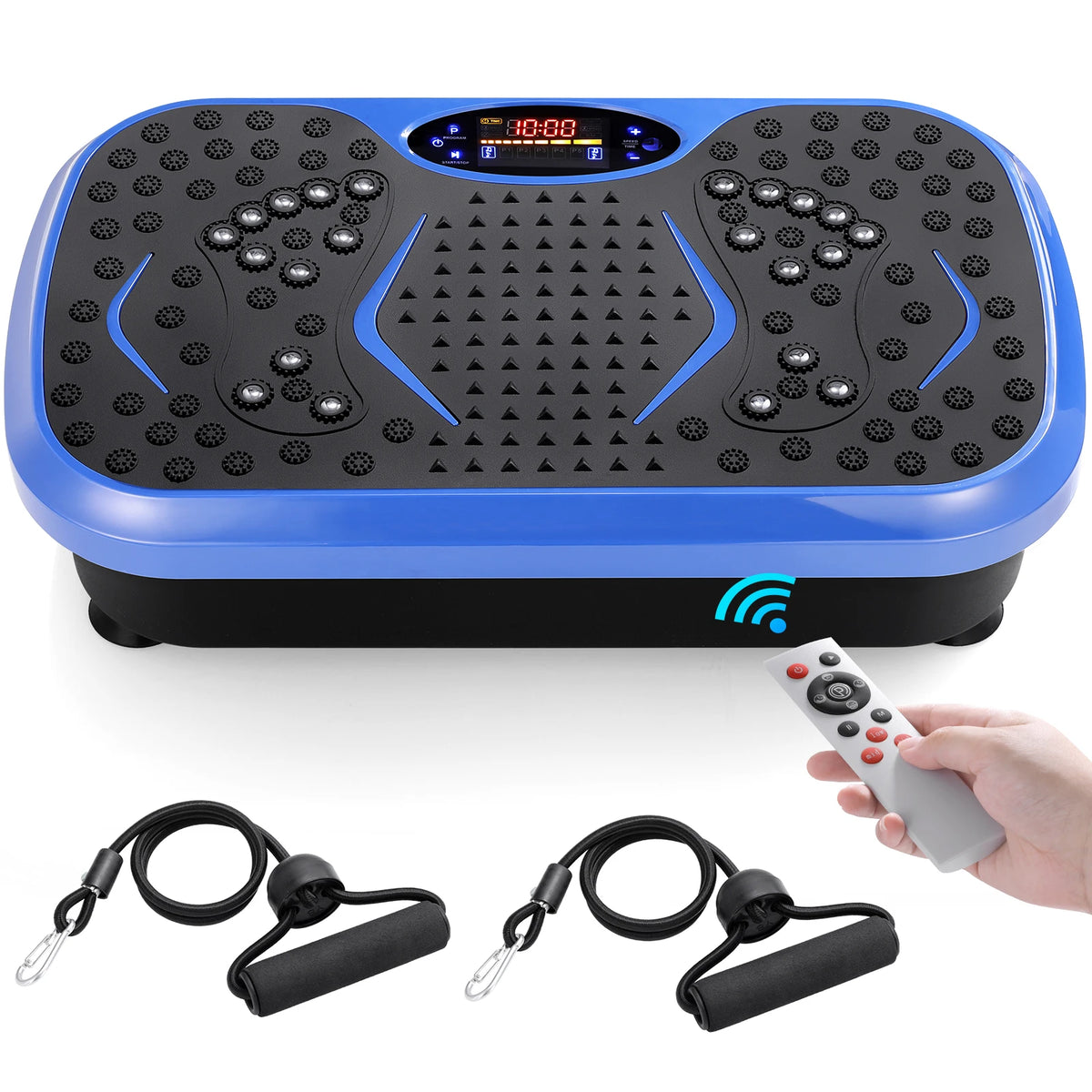 Máquina de ejercicios con plataforma vibratoria, plataforma vibratoria para drenaje linfático, plataforma de fitness para entrenamiento de cuerpo completo