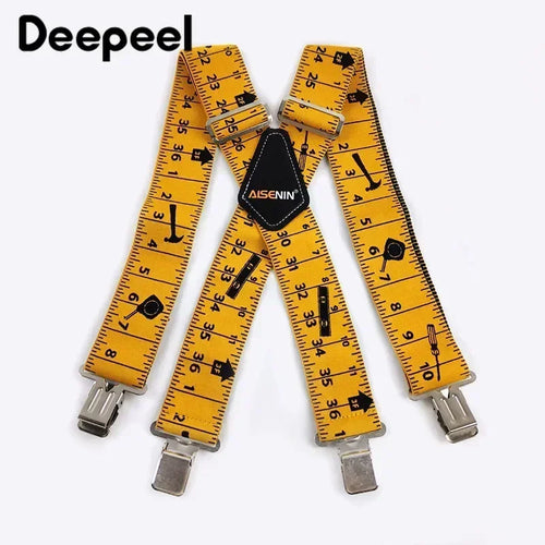 1 Stk. 5*120 cm Herren X-Form 4 Clips hochelastische Hosenträger verstellbar strapazierfähig Gürtel Hosenträger Herren-Jockstrap