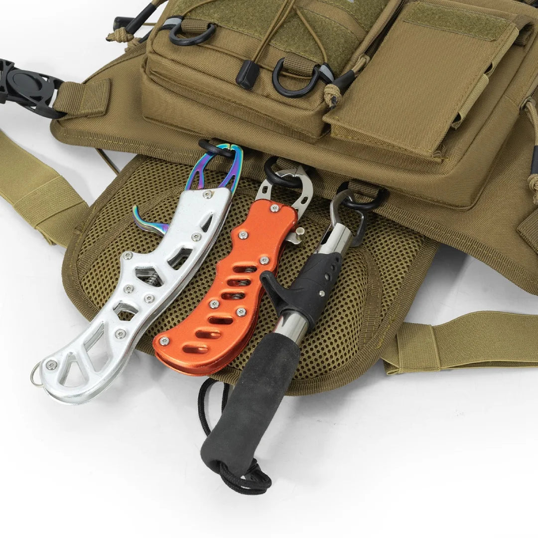Multi-Functional Tactical Chest Pack Hydration Backpack for Men