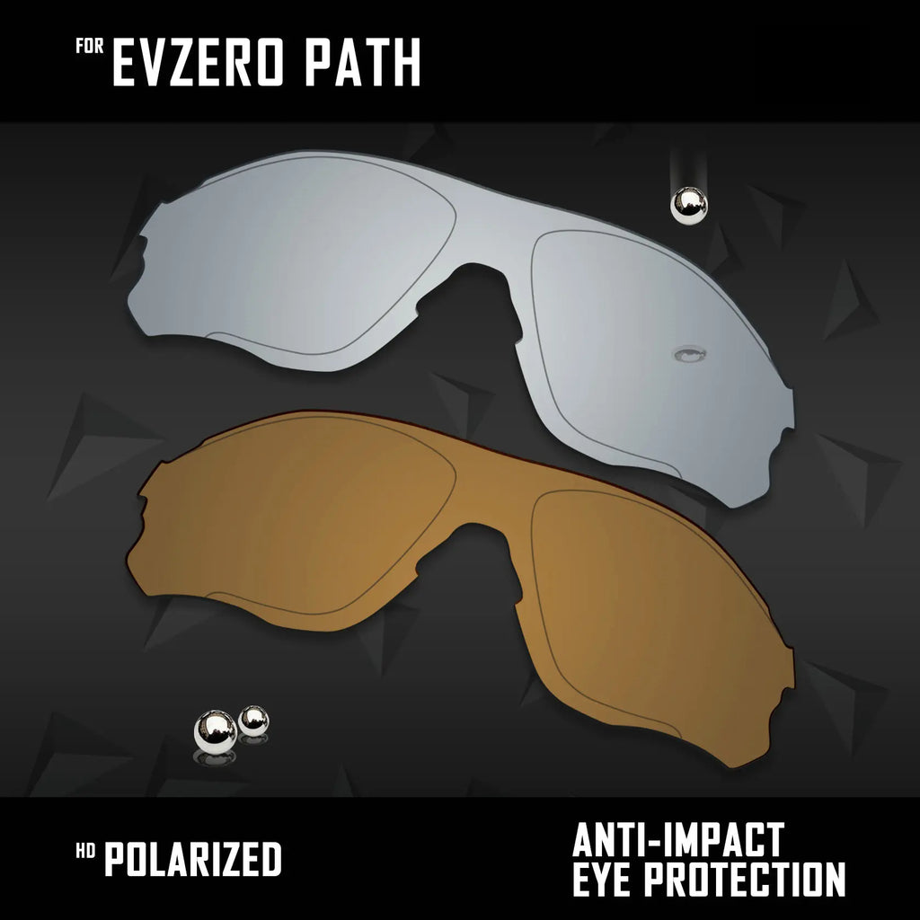 OOWLIT Polarized Lenses Replacements for Oakley EVZero Path OO9308 Sunglasses - Multi Color