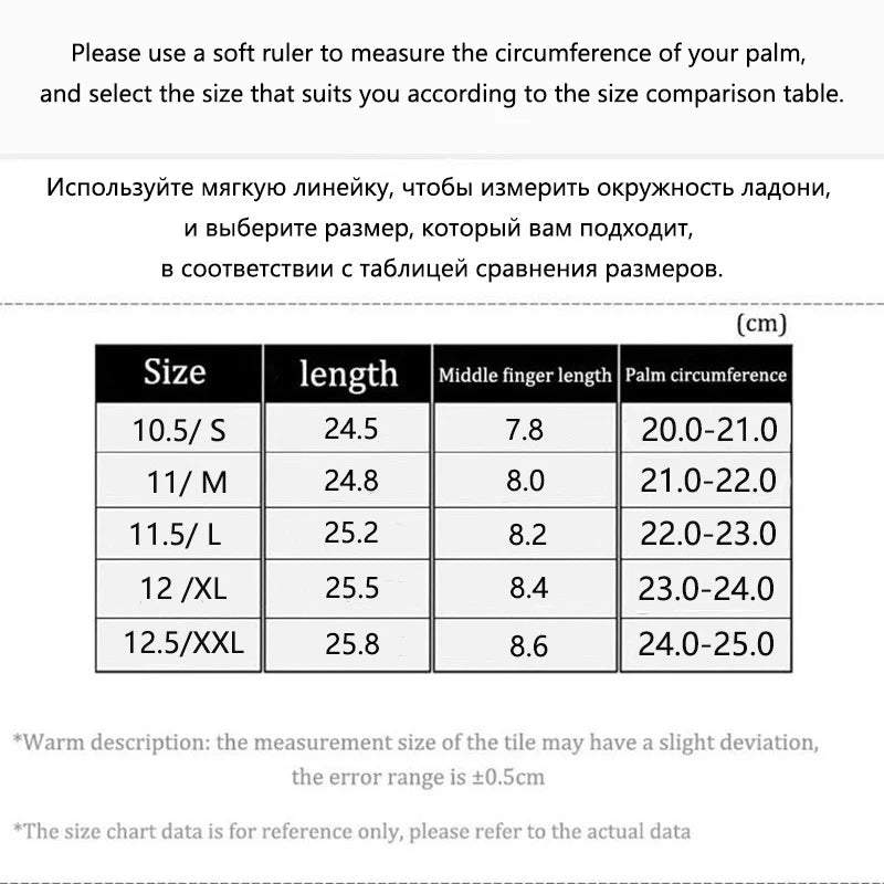 Men's Deer Skin Goat Skin Gloves Fashionable Driver's Autumn and Winter Thick Anti Cold and Warm Motorcycle Riding Gloves