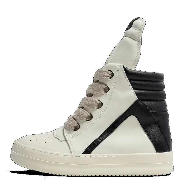 AB Men's Street Style Winter Ankle Boots with Height Increase