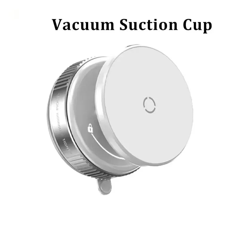 Vacuum Magnetic Car Phone Holder 360° Adjustable Strong Suction