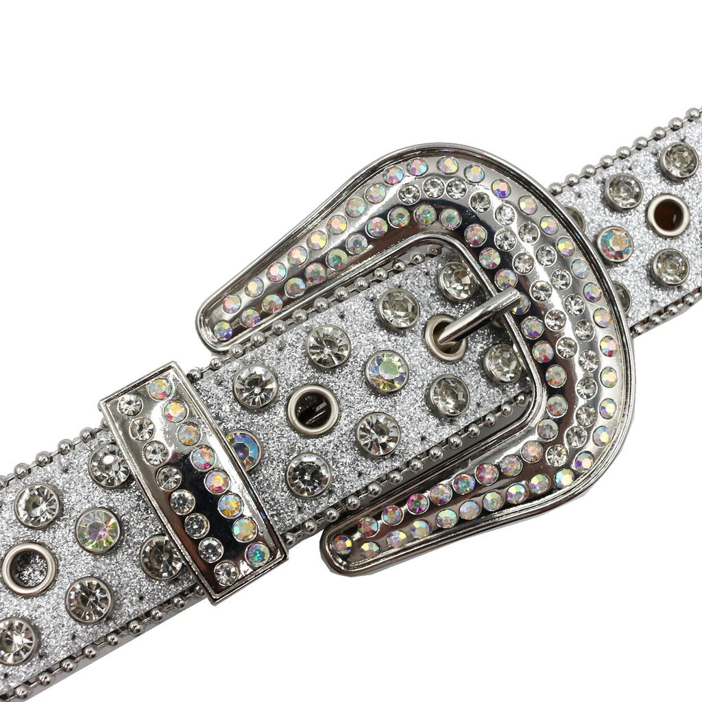 BB Belt Diamond Rhinestone Belts Fashion Luxury Crystal Studded Pin Buckle Belt Cinto De Strass Belts for Women Jeans Decoration