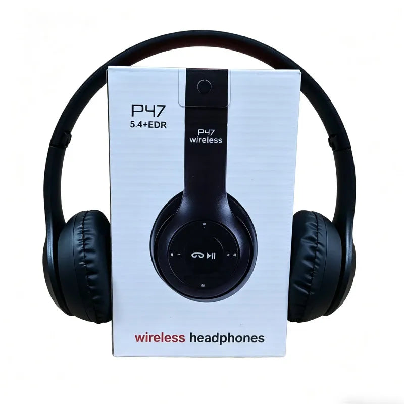 Bluetooth 5.0 Foldable Wireless Over-Ear Gaming Headphones