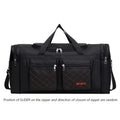 Large Capacity Nylon Travel Duffel Bag with Multiple Pockets