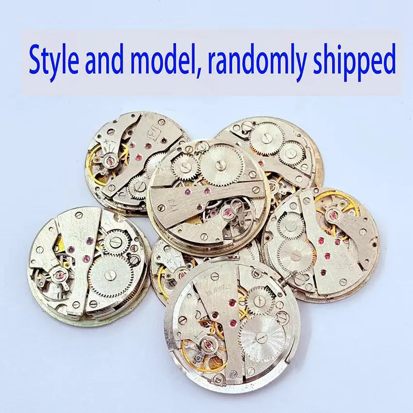Accesorios para relojes, movimientos mecánicos varios, movimientos estilo steampunk, movimientos mixtos para manualidades (DIY), enviados al azar, sin funcionamiento