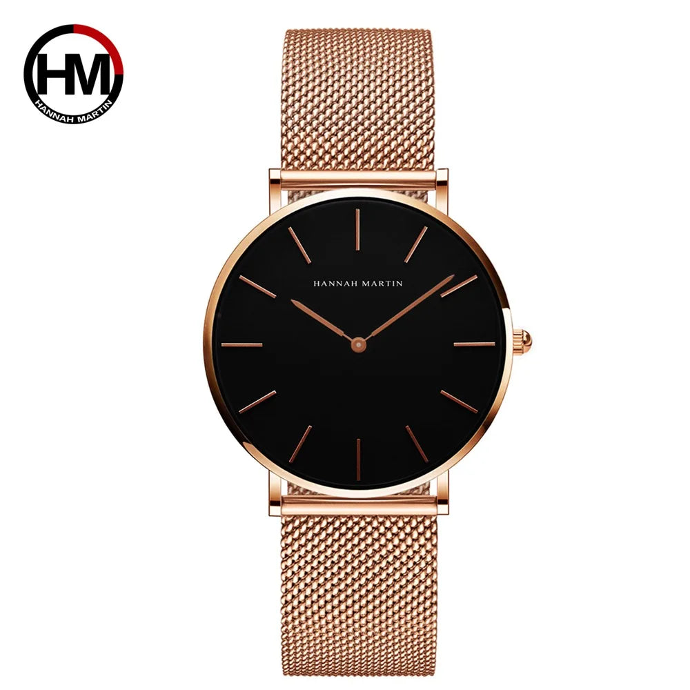 Montres pour couples en dropshipping, ensemble de montres simples, style décontracté et tendance, bracelet en maille d'acier, montre de sport étanche de marque de luxe, Relogio Masculino