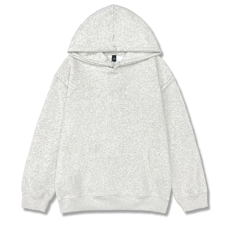 LEGIBLE Damska bluza z kapturem jesienno-zimowa oversize, ocieplana, luźna bluza z polarem