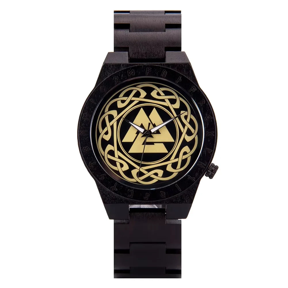 BOBO BIRD Wooden Watch Men Watches Luxury Retro Ebony Wristwatch Timepiece Compass Clock Customize Great Gift Box Reloj Hombre