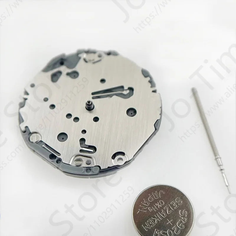 VH31 Sweep Second 3 Hands Japan Quartz Movement Tmi Time Module Movement Vh31b 110 ½ Ligne Quartz Movement Three Hands1/4 Cen