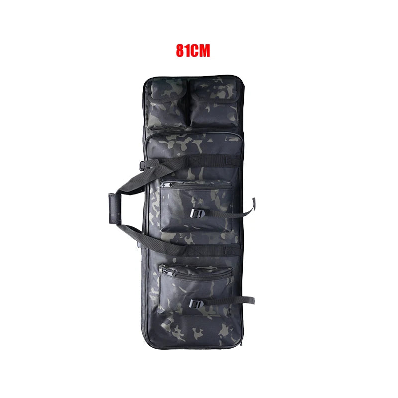 Bolsa táctica de 81 cm, 94 cm, 115 cm, mochila de nailon, funda de airsoft, bolsa para armas, accesorios de tiro, caza, bolsa deportiva al aire libre