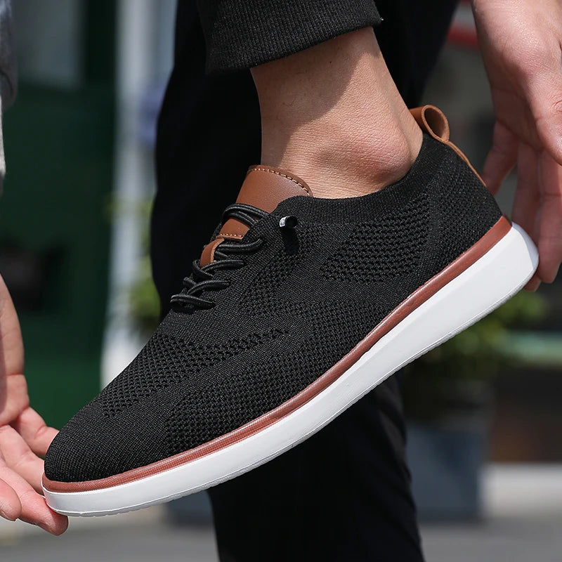Men's Sliding Shoes Mesh Sports Shoe Loafers