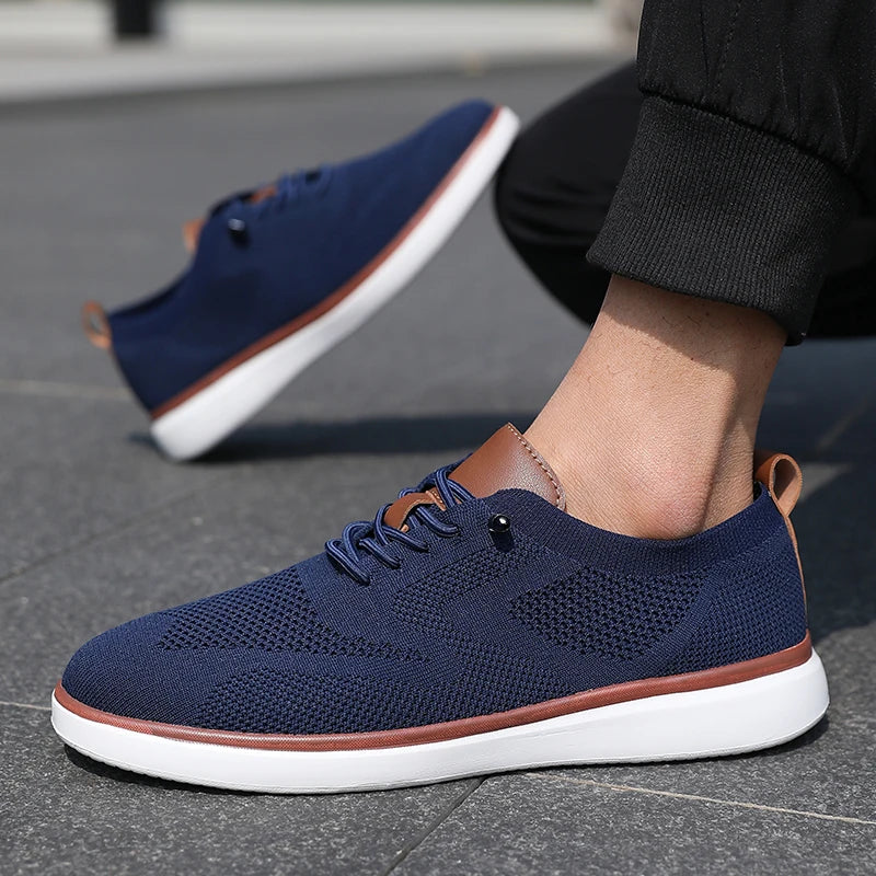 Men's Sliding Shoes Mesh Sports Shoe Loafers