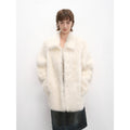 "Autumn Exclusive" Imported Tuscan Sheepskin Short Lapel Fur Coat